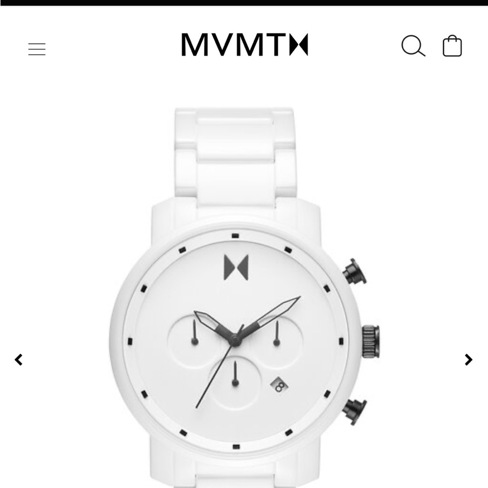 White Ceramic Watch